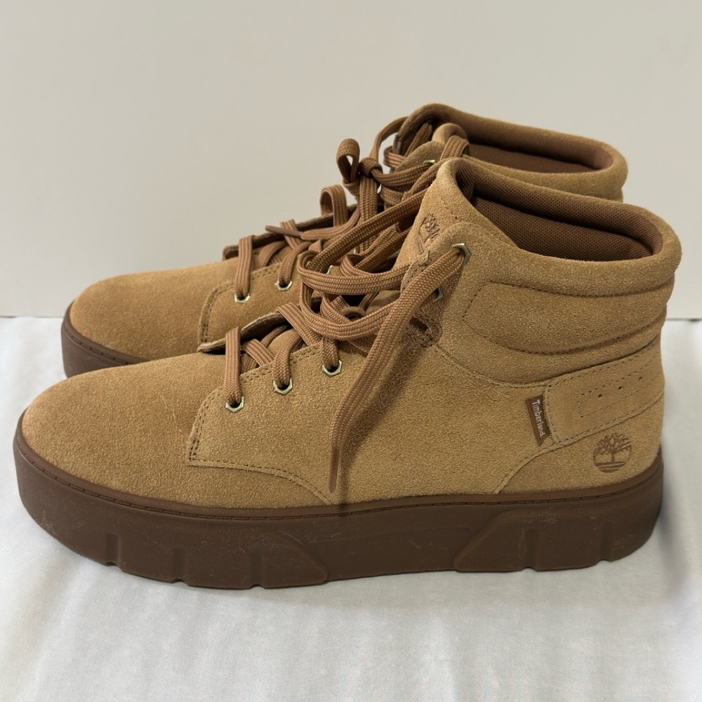 Women's Timberland Laurel Court High Top Lace-Up Sneaker Size 9.5